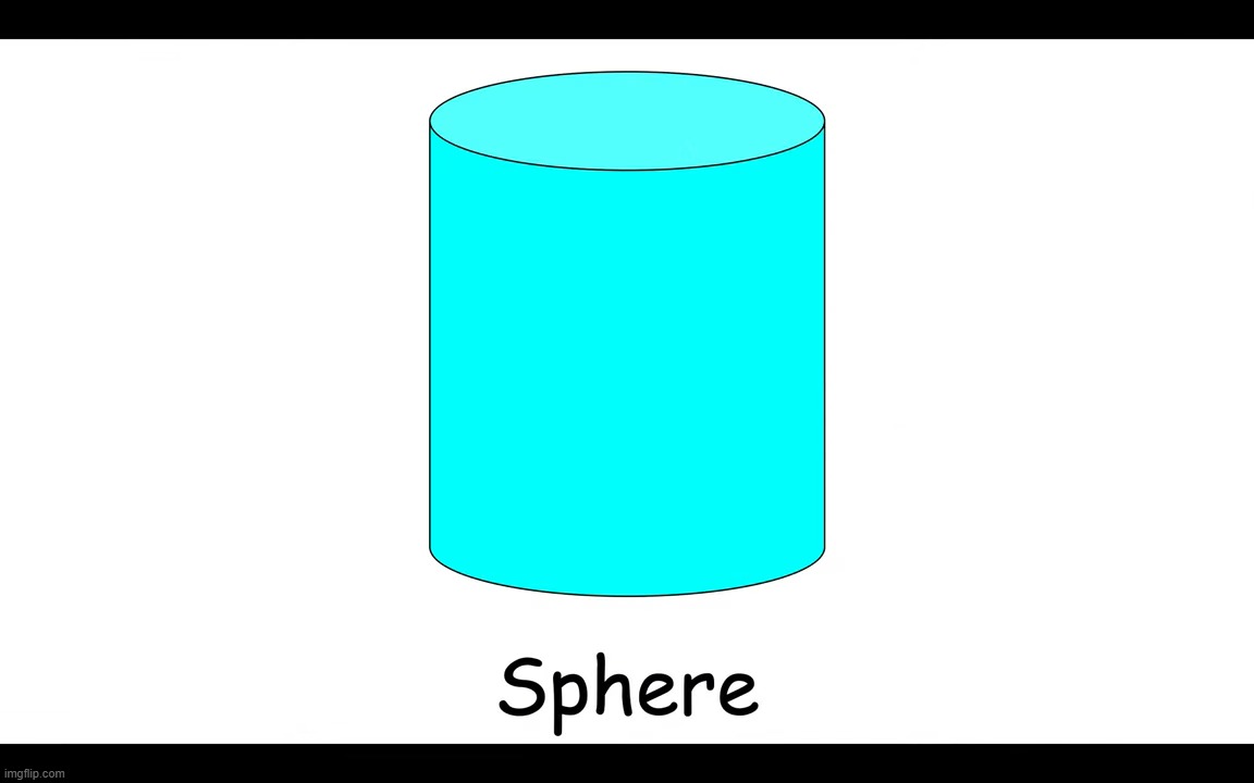 They don't know what a sphere looks like so they just put a goddamn cylinder instead | made w/ Imgflip meme maker