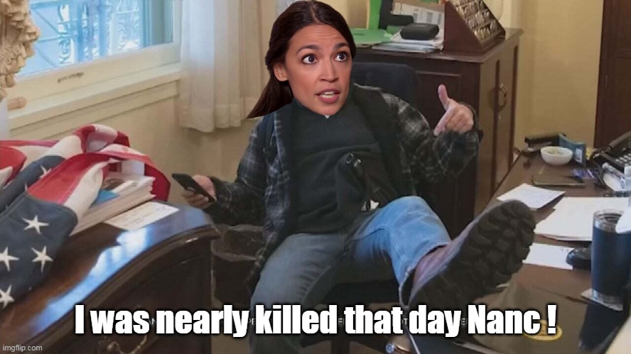 I was nearly killed that day Nanc ! | made w/ Imgflip meme maker