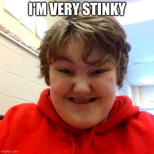 Desi The Stink! | I'M VERY STINKY | image tagged in desi the stink | made w/ Imgflip meme maker