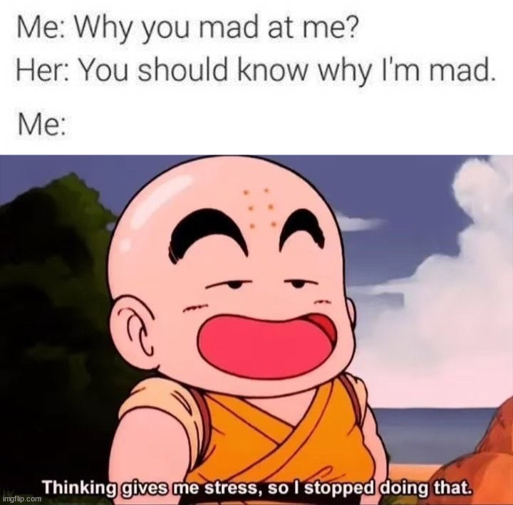 Need to think | image tagged in angry | made w/ Imgflip meme maker