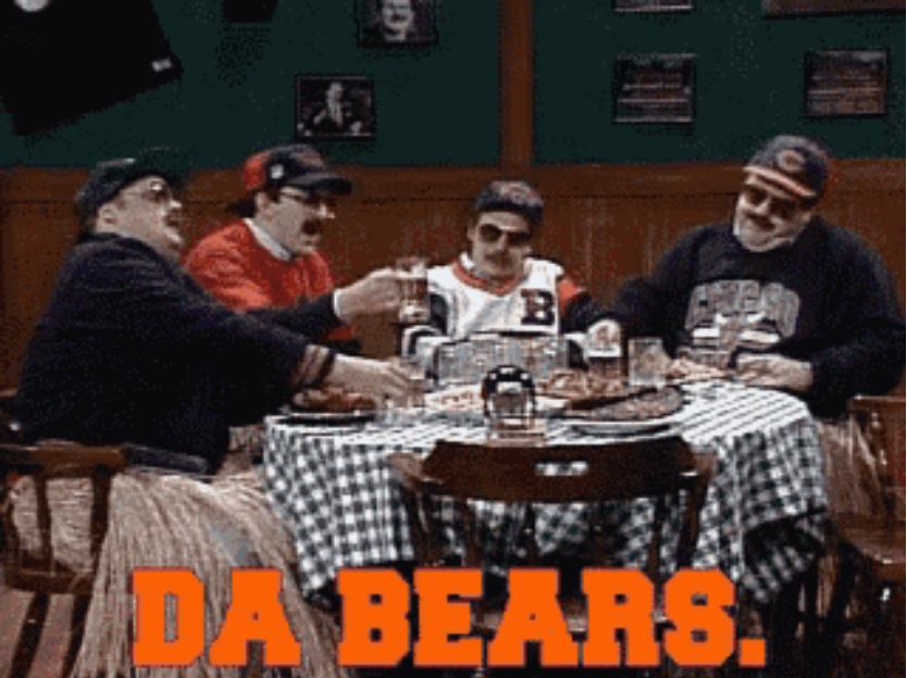 Da Bears Blank Meme Template