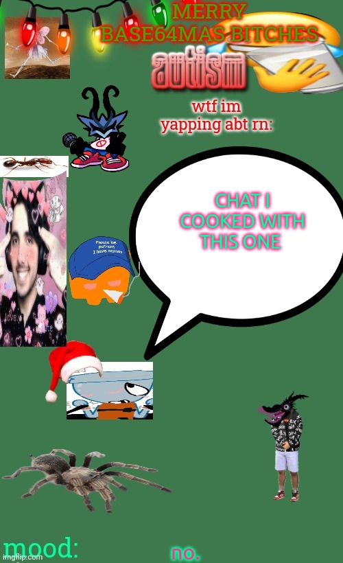 I COOKED WITH THIS ONE CHAT | CHAT I COOKED WITH THIS ONE; no. | image tagged in i cooked with this one chat | made w/ Imgflip meme maker