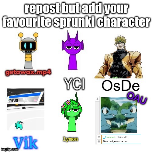 What’s a Sprunki? | OAU | made w/ Imgflip meme maker