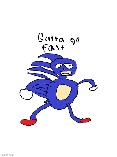 SANIC | image tagged in sanic | made w/ Imgflip meme maker