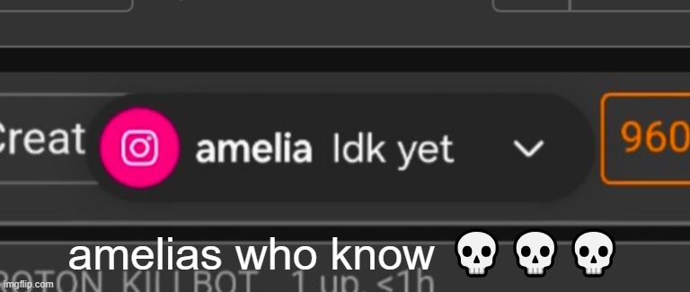 those who amelia | amelias who know 💀💀💀 | image tagged in amelia doesn't know yet | made w/ Imgflip meme maker