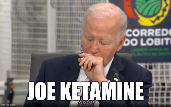 Joe Biden falls asleep again at important meeting in Angola after joking about Trump election win | JOE KETAMINE | image tagged in crash out joe,joe biden,funny,memes,news | made w/ Imgflip meme maker