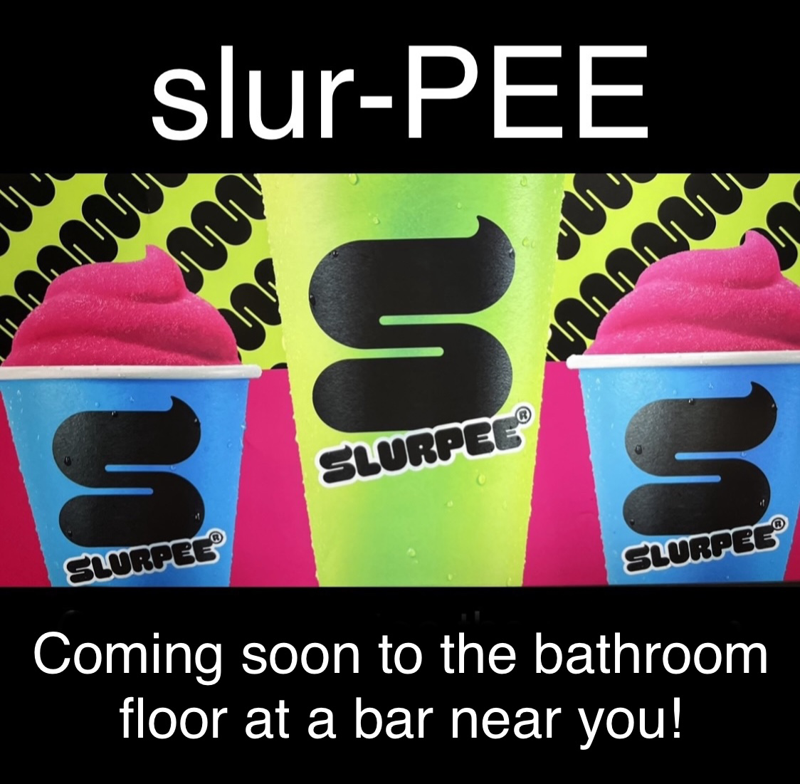 Slur-pee Blank Meme Template