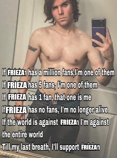 MONKEY | FRIEZA; FRIEZA; FRIEZA; FRIEZA; FRIEZA; FRIEZA | image tagged in if x has one million fans | made w/ Imgflip meme maker