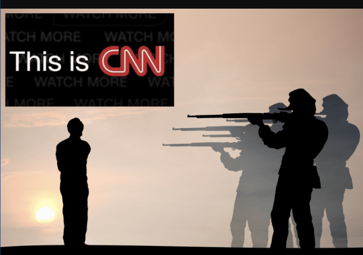 CNN firing squad Blank Meme Template