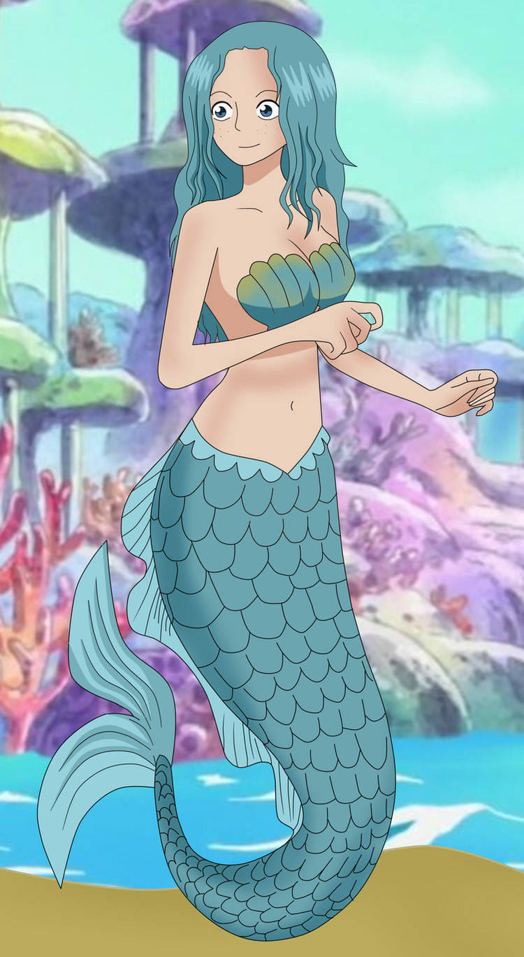 one piece mermaid Blank Meme Template