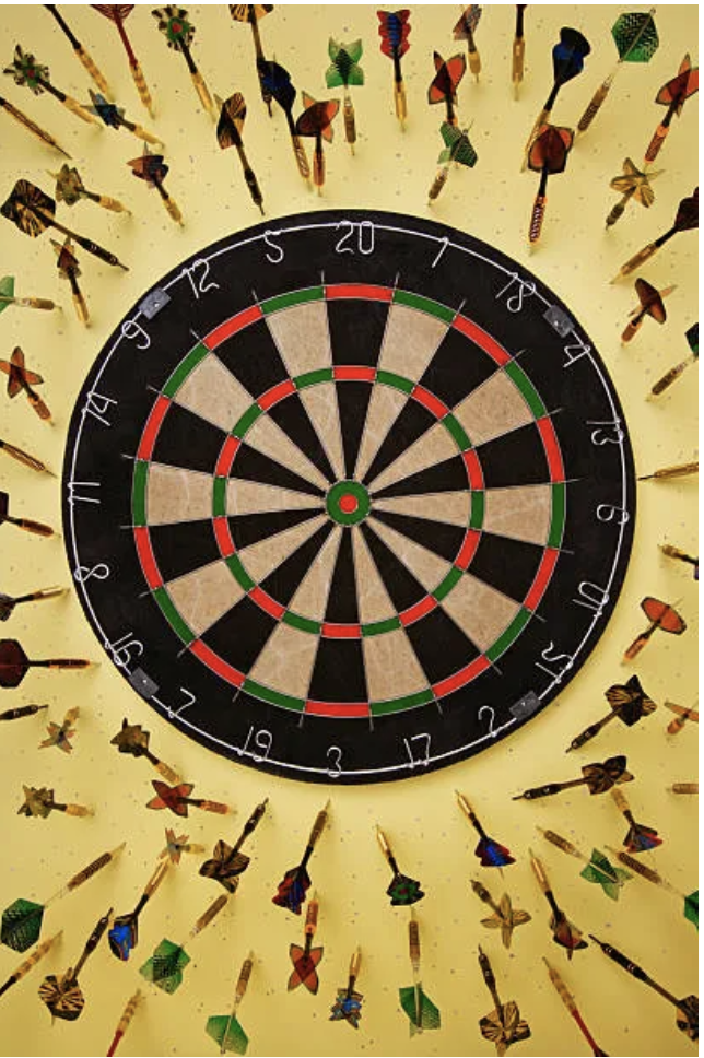 missed darts board Blank Meme Template