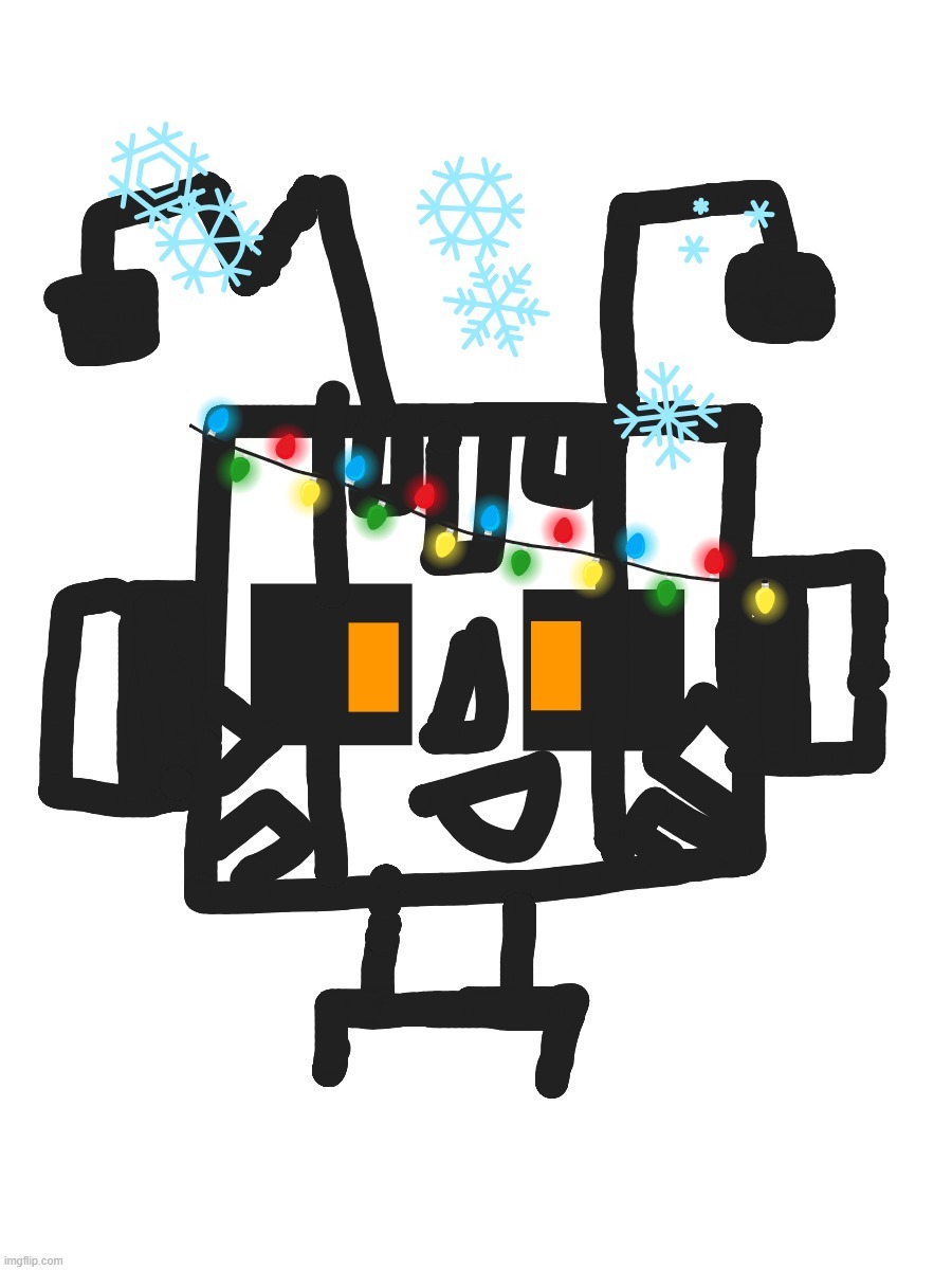 Zerobot in Google Santa Tracker (Santa's Canvas) | made w/ Imgflip meme maker
