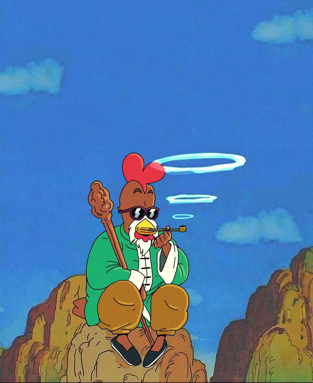 Master COQ Roshi Blank Meme Template