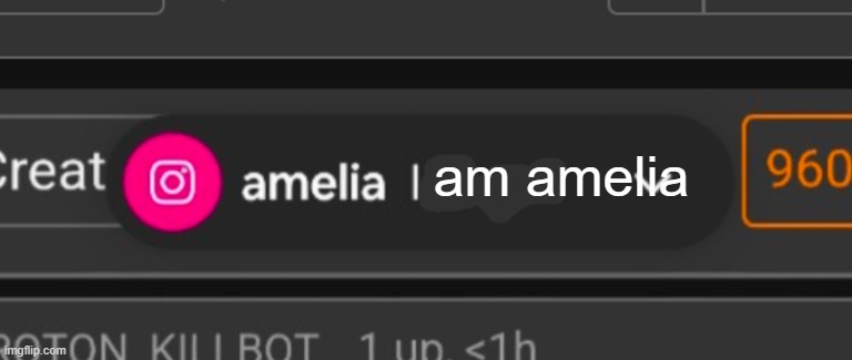 Amelia doesn't know yet | am amelia | image tagged in amelia doesn't know yet | made w/ Imgflip meme maker