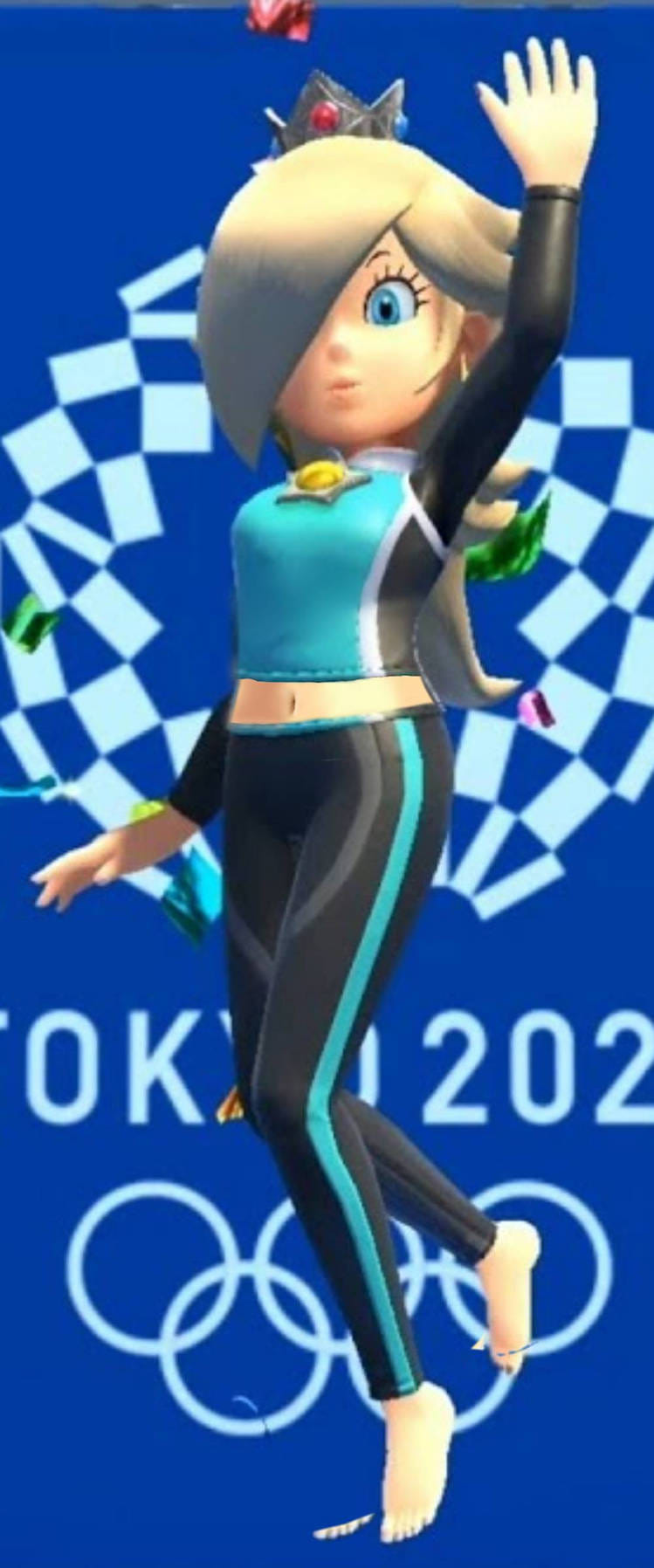 rosalina swimsuit Blank Meme Template