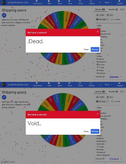 We got Dead and Void | image tagged in msmg,ships | made w/ Imgflip meme maker