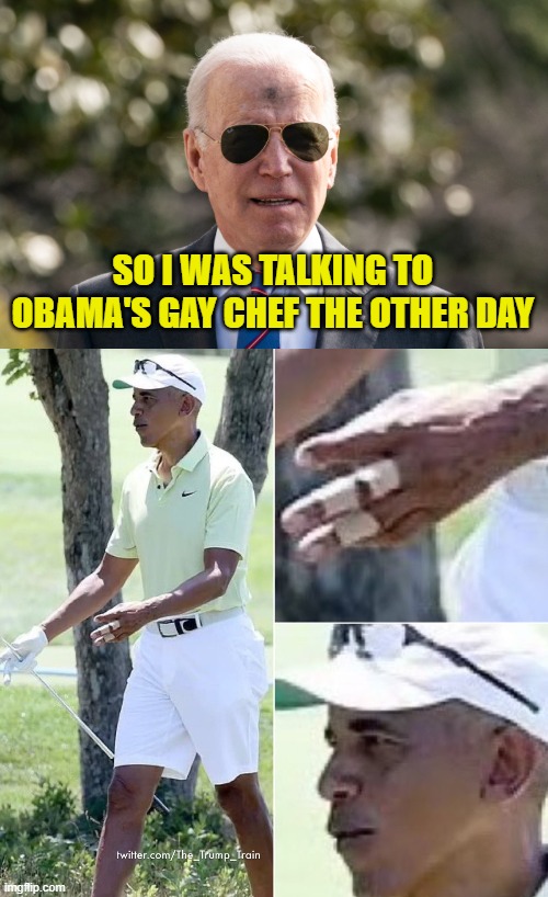 SO I WAS TALKING TO OBAMA'S GAY CHEF THE OTHER DAY | made w/ Imgflip meme maker