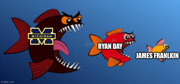 Ryan Day meme | RYAN DAY; JAMES FRANLKIN | image tagged in memes,college football,football,ohio state buckeyes | made w/ Imgflip meme maker