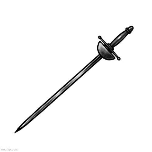 image tagged in blade of darkness rapier style | made w/ Imgflip meme maker