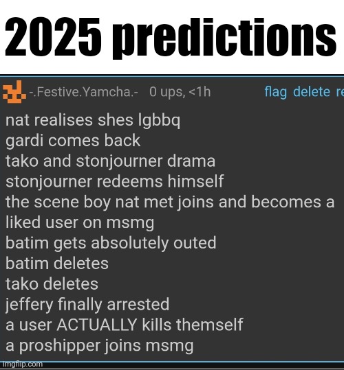 2025 predictions | made w/ Imgflip meme maker