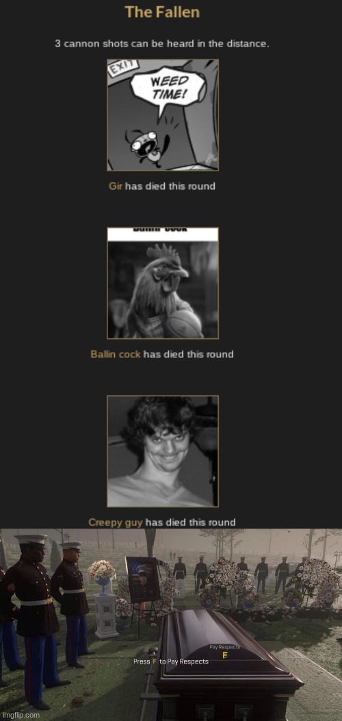 press f to pay respects to the ballin cock | image tagged in press f to pay respects | made w/ Imgflip meme maker
