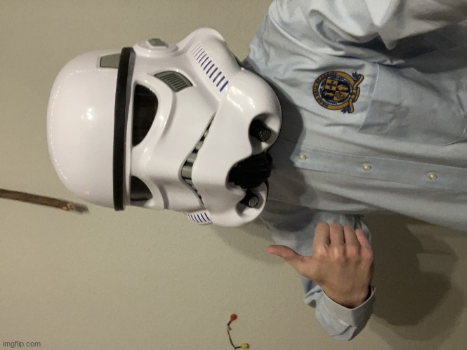 Thumbs-up trooper (fancy) | image tagged in thumbs-up trooper fancy | made w/ Imgflip meme maker