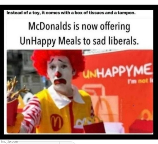 Unhappy Meal | image tagged in mickey,maga,melting | made w/ Imgflip meme maker