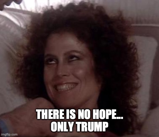 TrumpZuul | THERE IS NO HOPE...
ONLY TRUMP | image tagged in trump,dana,zuul | made w/ Imgflip meme maker