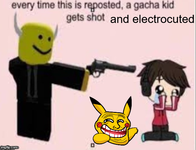 and electrocuted | made w/ Imgflip meme maker