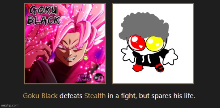 Seems Goku Black was just a chill guy | made w/ Imgflip meme maker