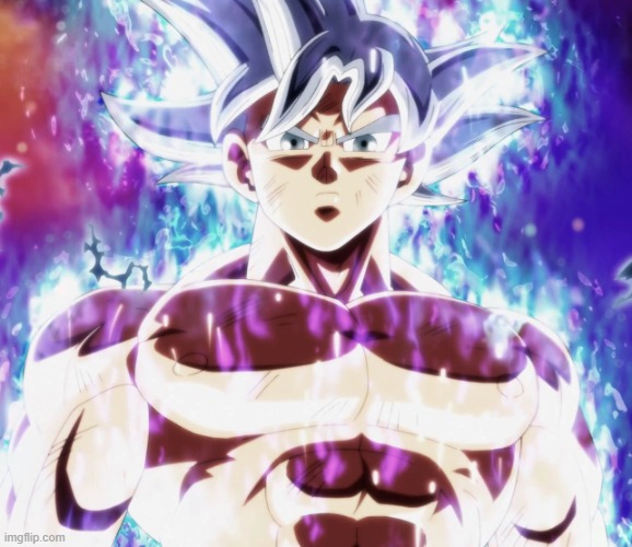 Mastered ultra instinct goku | image tagged in mastered ultra instinct goku | made w/ Imgflip meme maker