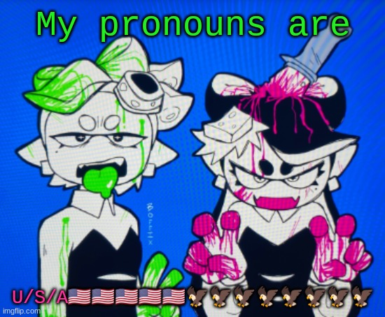 Sillies | My pronouns are; U/S/A🇺🇸🇺🇸🇺🇸🇺🇸🇺🇸🦅🦅🦅🦅🦅🦅🦅🦅 | image tagged in sillies | made w/ Imgflip meme maker