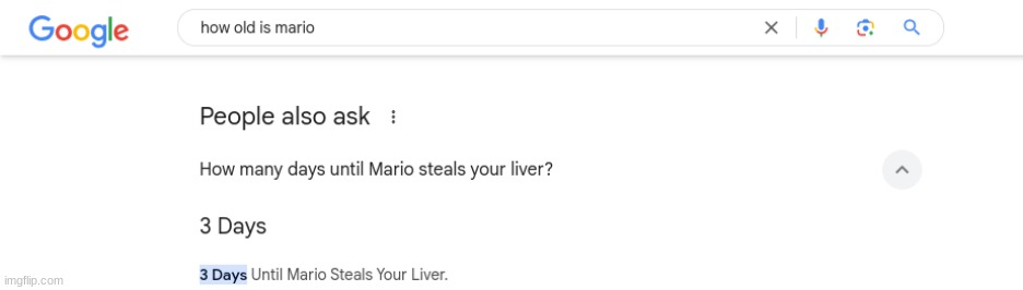 mario no | image tagged in mario,liver | made w/ Imgflip meme maker