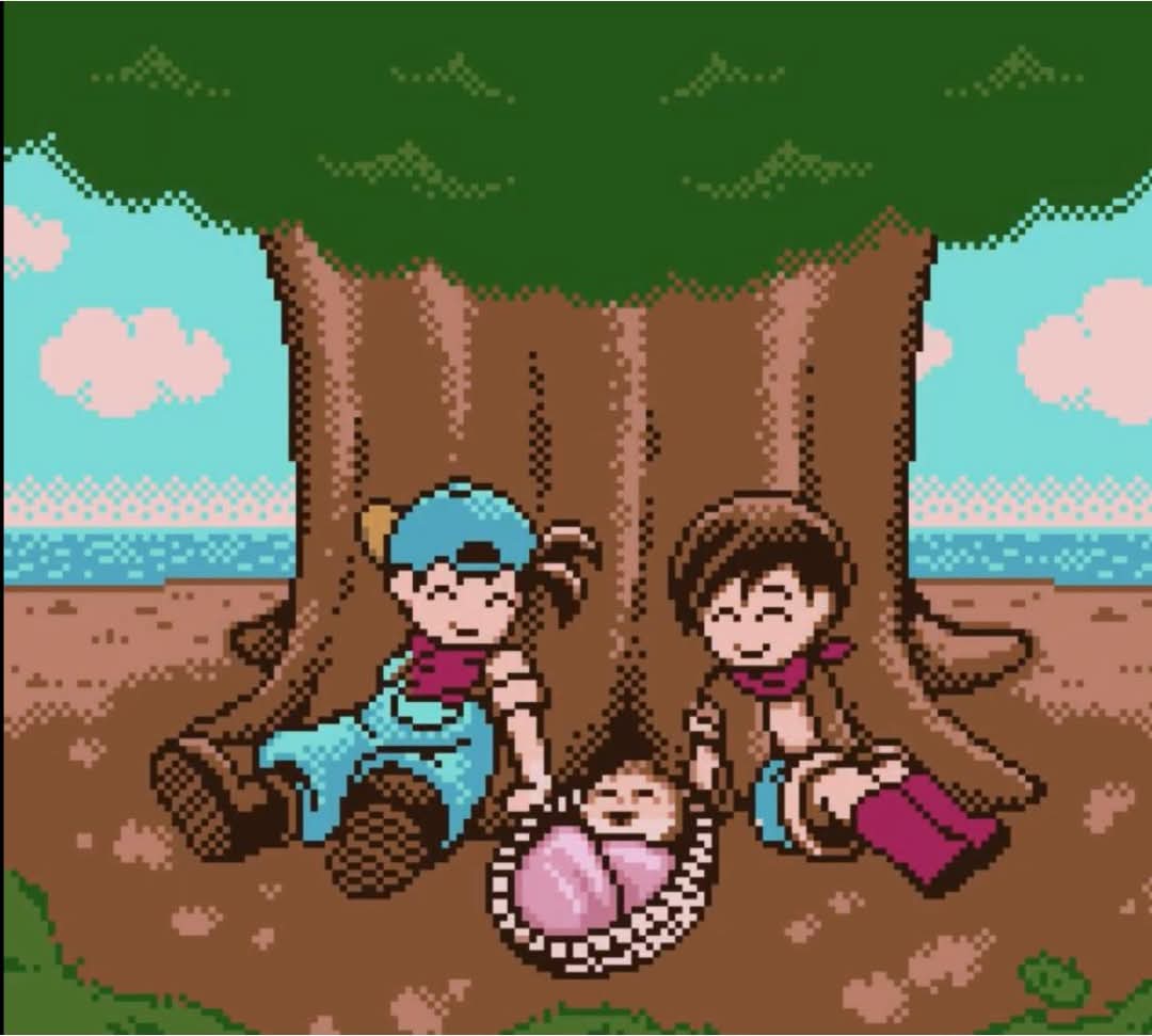 Harvest Moon family Blank Meme Template