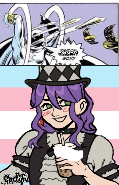 (for context this was from my "what I look like vs what I wish I look like") | PICREW | image tagged in random bullshit go | made w/ Imgflip meme maker