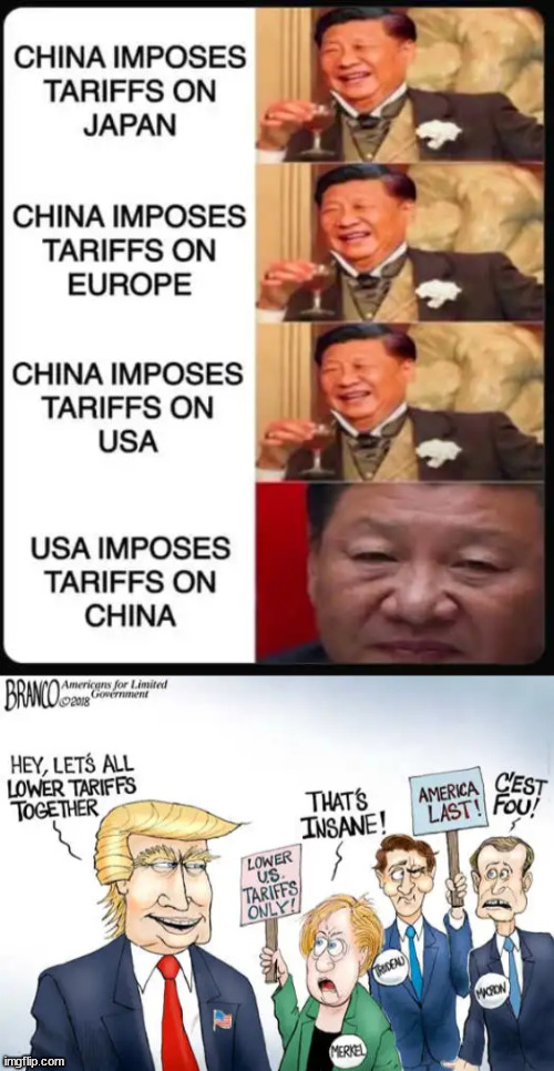 Tariffs | image tagged in tariffs | made w/ Imgflip meme maker