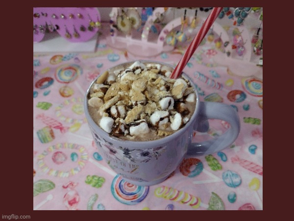 Zama/Yuki's S'more Hot Chocolate special! | made w/ Imgflip meme maker