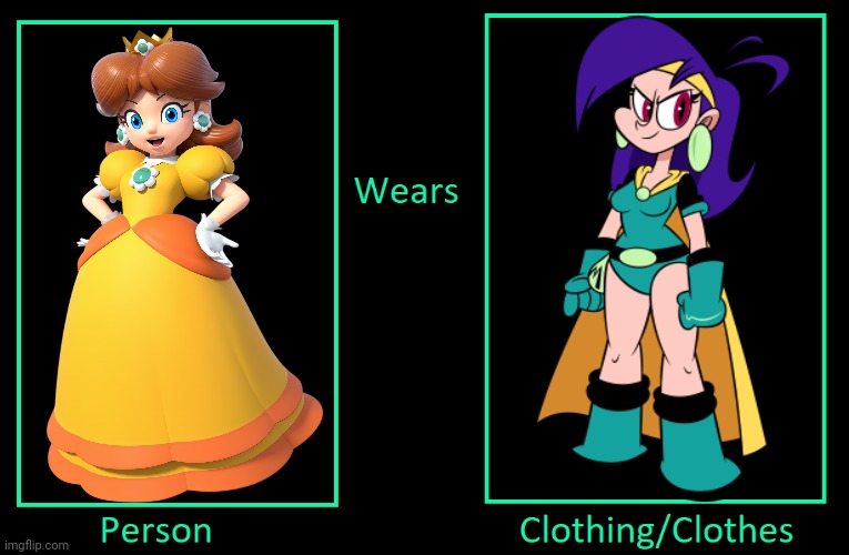 Princess Daisy Wears Vambre's Outfit | image tagged in what if character wears meme,vambre warrior,mighty magiswords,princess daisy,daisy,super smash bros | made w/ Imgflip meme maker