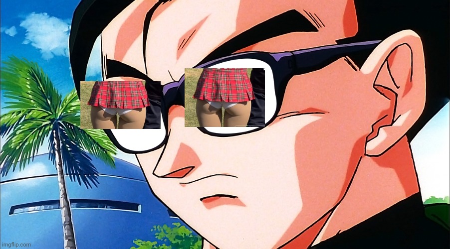 Gohan anteojos sol | image tagged in gohan anteojos sol | made w/ Imgflip meme maker