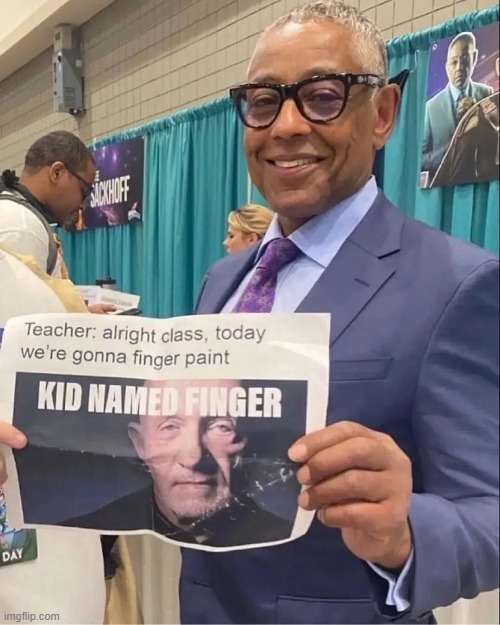 image tagged in kid named,gus fring | made w/ Imgflip meme maker