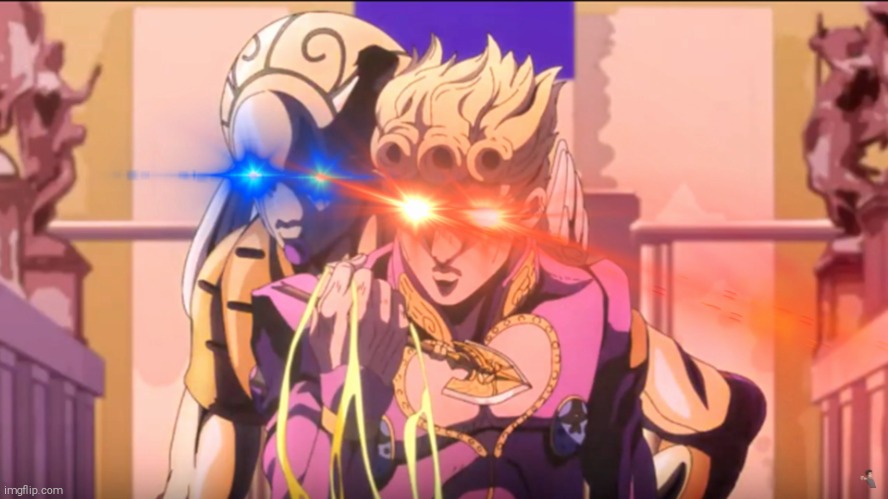 Giorno sees what others cannot | image tagged in giorno sees what others cannot | made w/ Imgflip meme maker