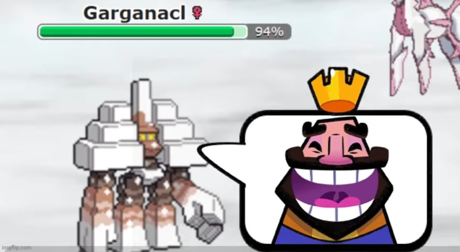 Garganacl HEHEHEHA | image tagged in garganacl heheheha | made w/ Imgflip meme maker