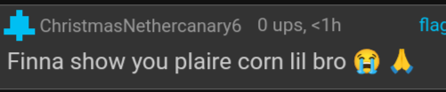 Finna show you plaire corn lil bro Blank Meme Template