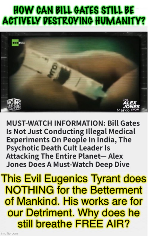 Evil Scientist Without the Credentials | image tagged in memes,evil non human,slithering cretin,will suffer in lake of fire,but it would be good to see temporal justice,fvckfjbvoters | made w/ Imgflip meme maker