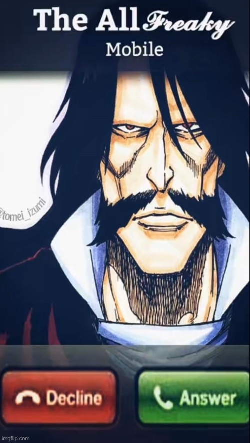 image tagged in bleach,yhwach | made w/ Imgflip meme maker