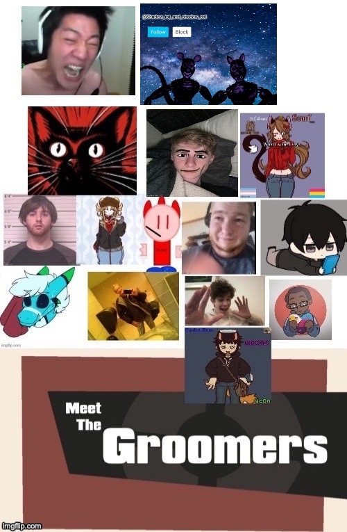 A new user appeared (SR&SC is DeadAndRetired) | image tagged in meet the groomers november 2024 | made w/ Imgflip meme maker