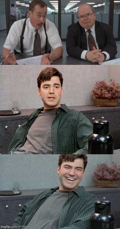 Office Space job interview Blank Meme Template