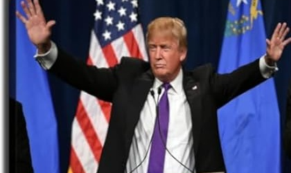 Trump On MAYP Blank Meme Template