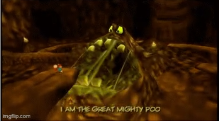 i am the great mighty poo Blank Meme Template