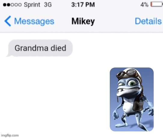 grandma died (add your reaction image) | image tagged in grandma died add your reaction image | made w/ Imgflip meme maker